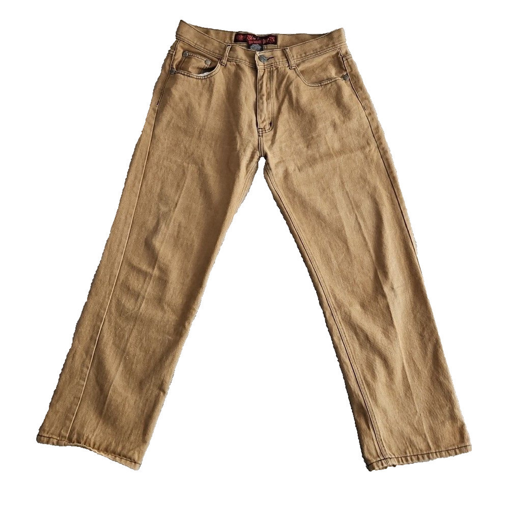 Blac Lacquer Straight Stretch Denim Gray Jeans No Tag measured Size 35x30